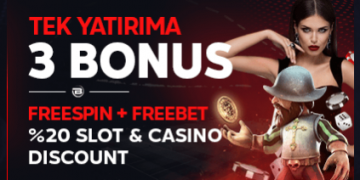 Ofansifbet Tek Yatırıma Free Spin - Freebet - %20 Kayıp Bonusu ofansifbet bonus 7