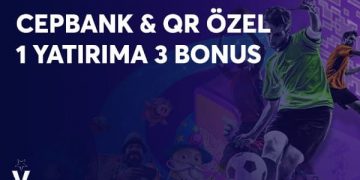 Vegabet Cepbank & QR 1 Yatırıma 3 Bonus vegabet bonus 1