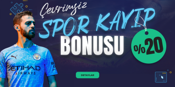 Betexen %20 NET! Spor Kayıp Bonusu betexen spor kayip