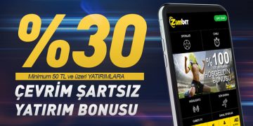 Zumbet %30 Çevrim Şartsız Yatırım Bonusu zumbet-cevrimsiz