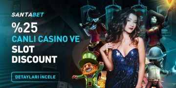 Santabet %25 Canlı Casino ve Slot Discount santabet-slot-dc