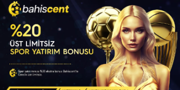 Bahiscent %20 Üst Limitsiz Spor Yatırım Bonusu bahiscent spor yatırım