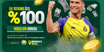 Merkez Bahis İlk Yatırıma 100% Hoşgeldin Bonusu merkezbahis-hosgeldin