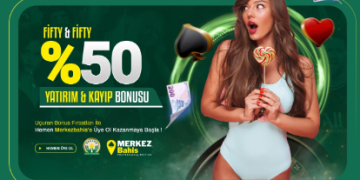 Merkez Bahis 50% Yatırım ve 50% Kayıp Bonusu merkezbahis-kayip