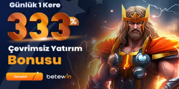 Betewin 333% Çevrimsiz Slot Yatırım Bonusu betewin cevrimsiz slot